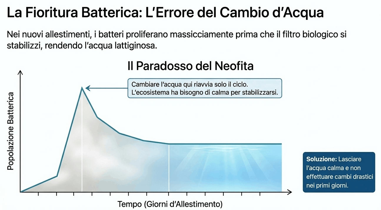 Acqua torbida o nebbia batterica?