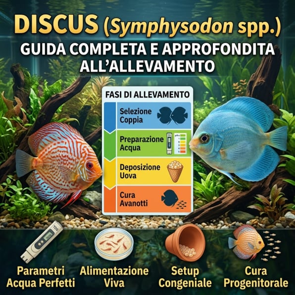 Allevare e riprodurre il discus