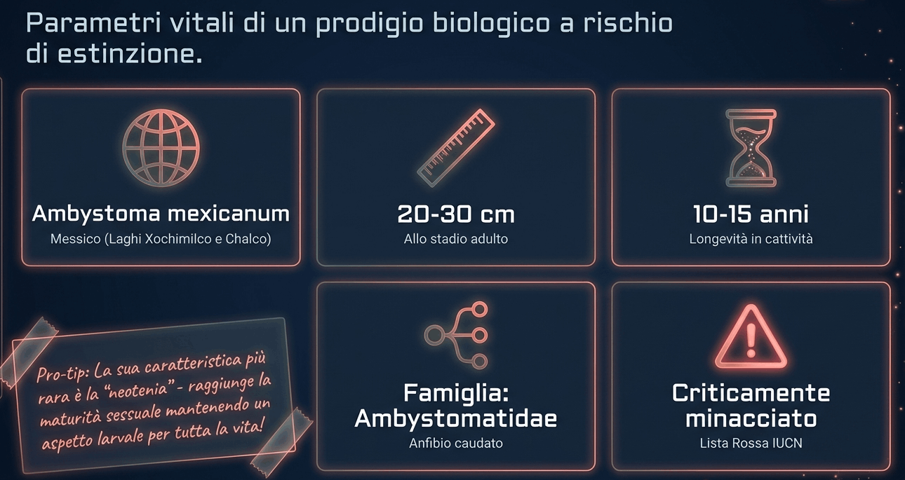 parametri acqua axolotl