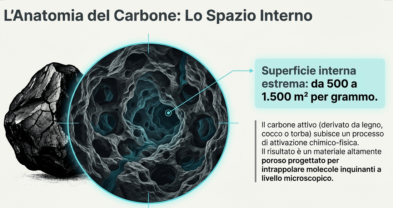 Anatomia carbone attivo