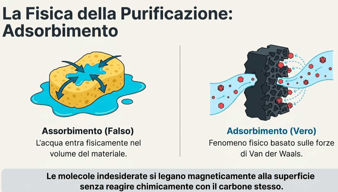Adsorbimento carbone
