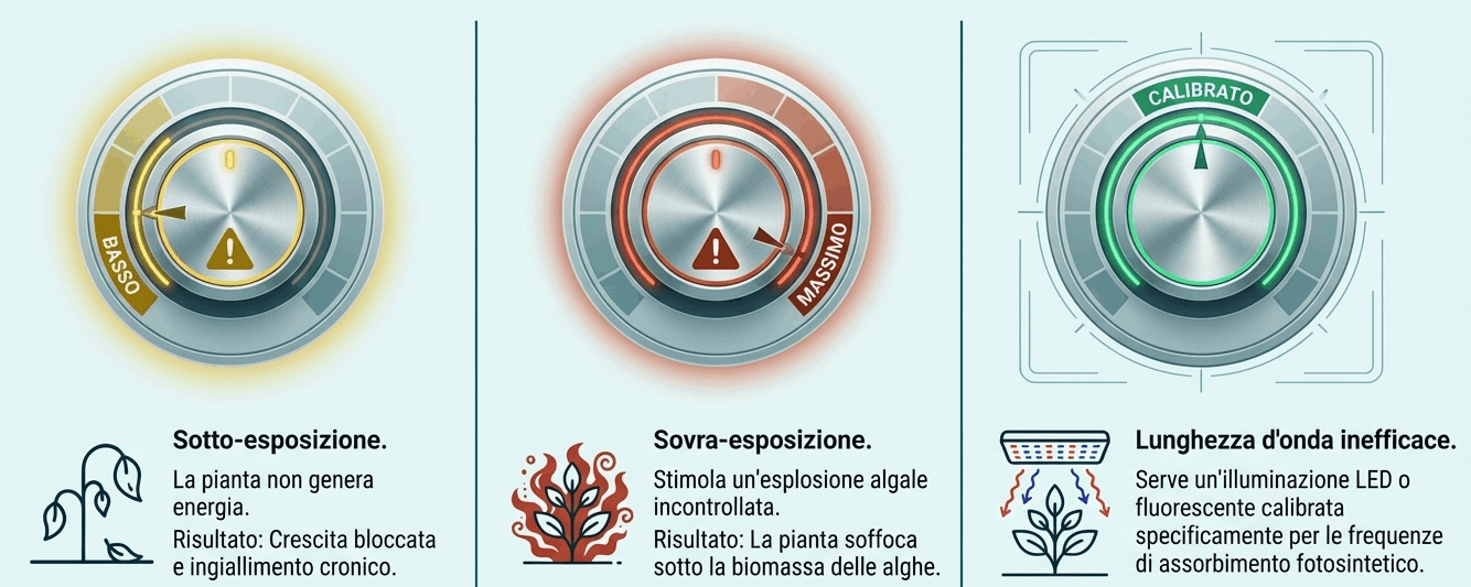 luce acquario