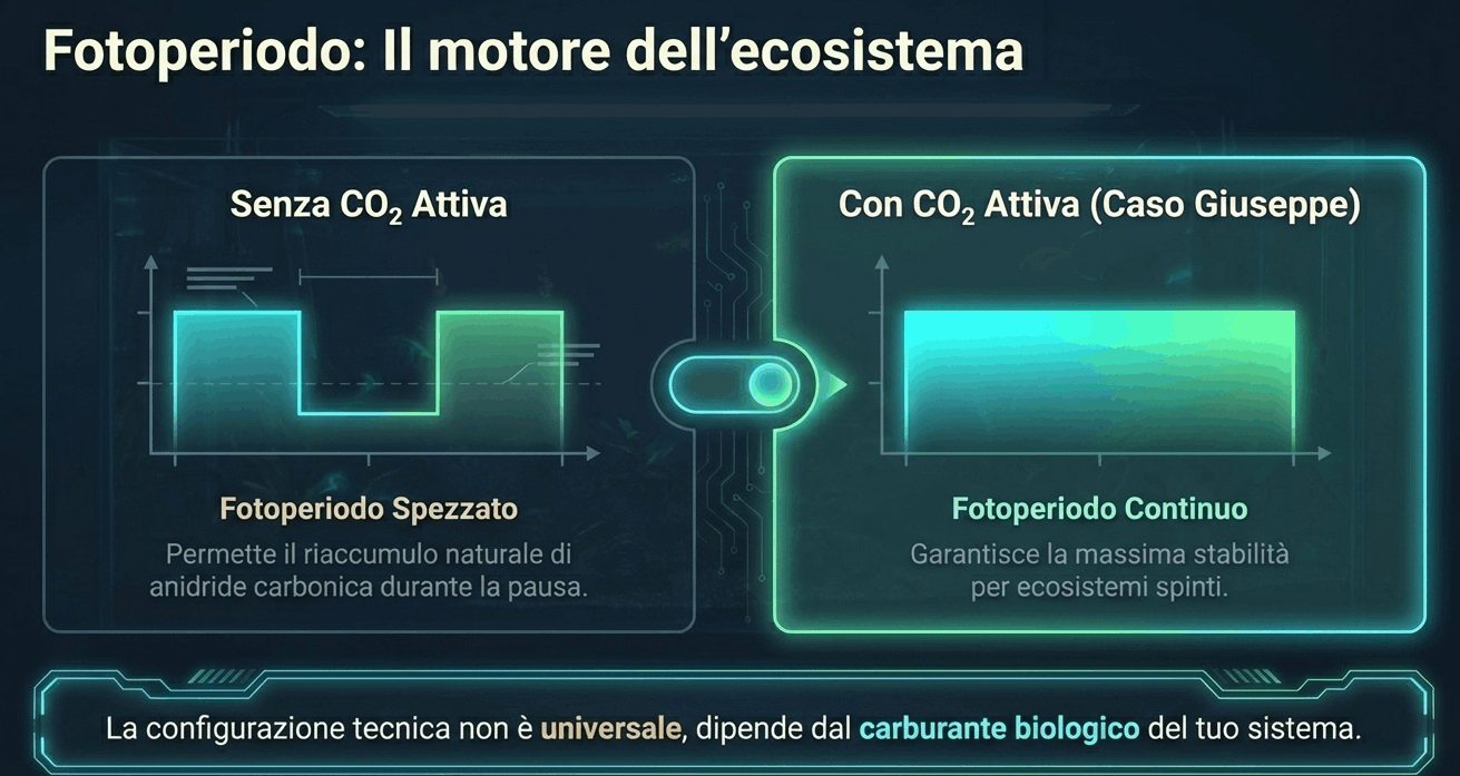 fotoperiodo spezzato o continuo?