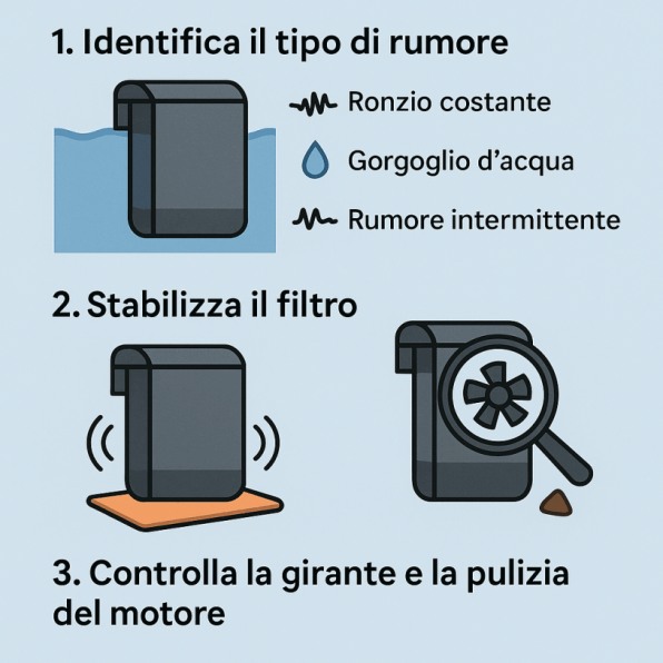 Ridurre il rumore del filtro