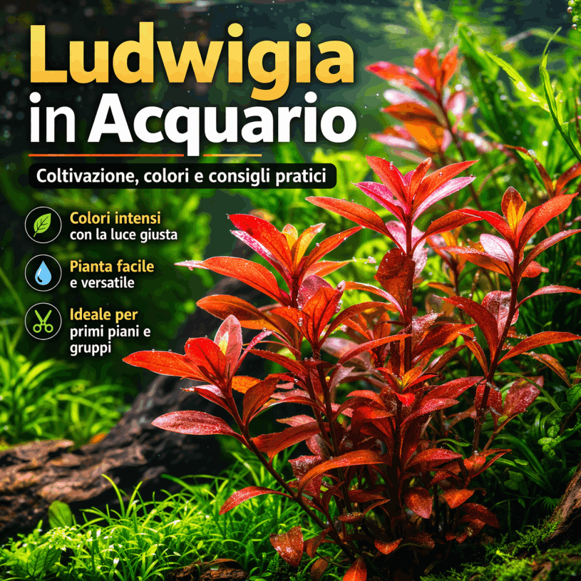 Come coltivare la ludwigia red