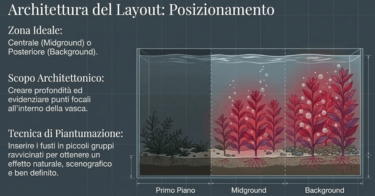 Dove collocare ludwigia