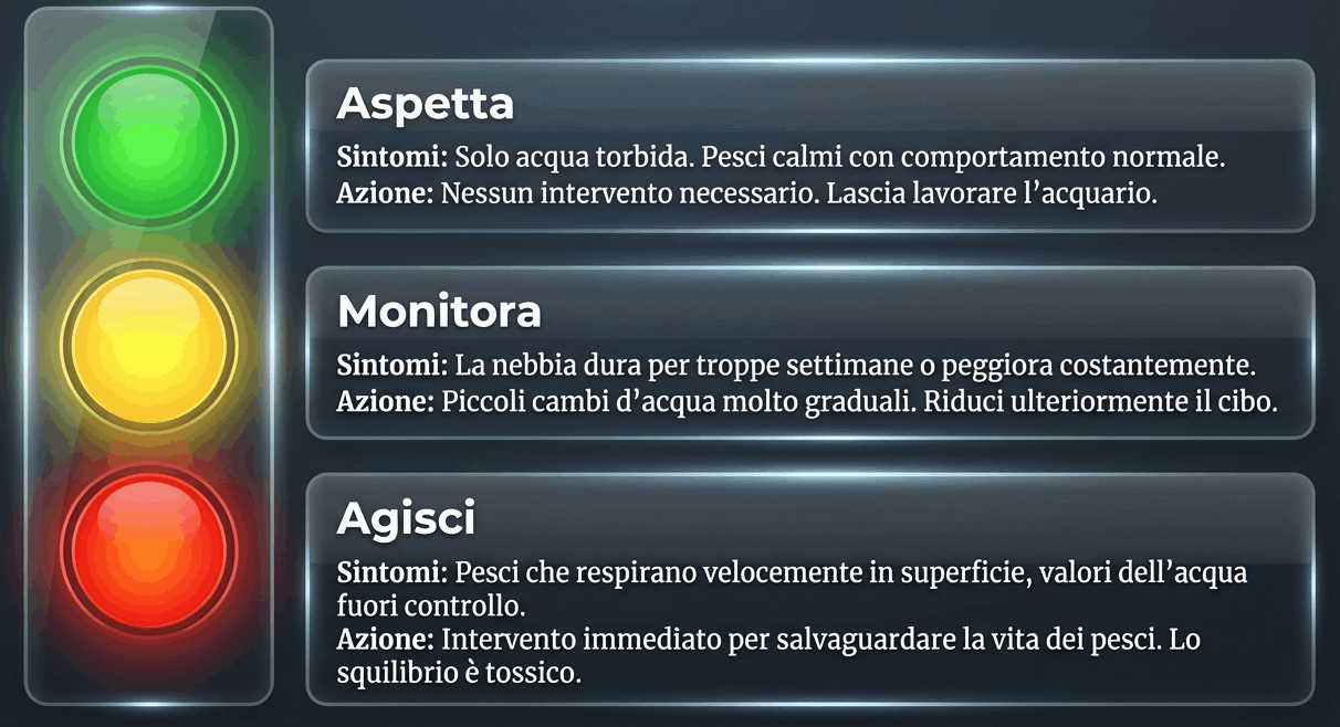 se la nebbia batterica continua