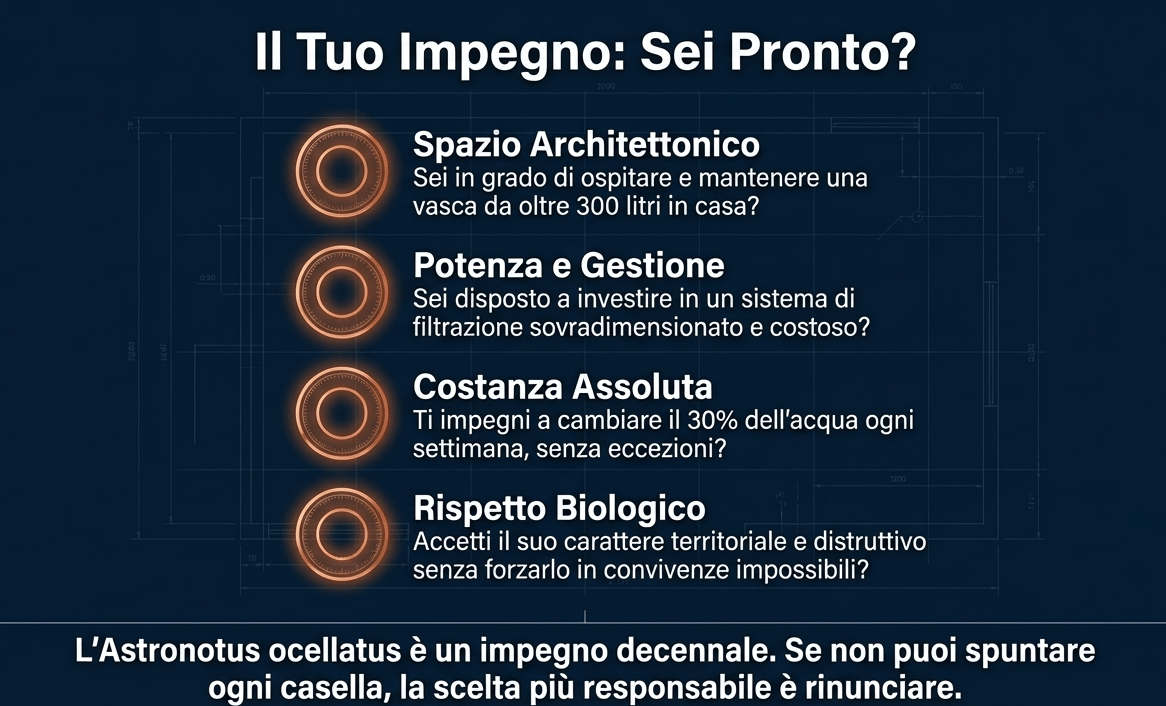 come allevare oscar acquario