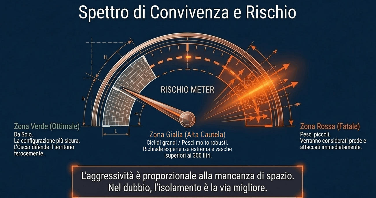 pesci convivenza oscar consigli