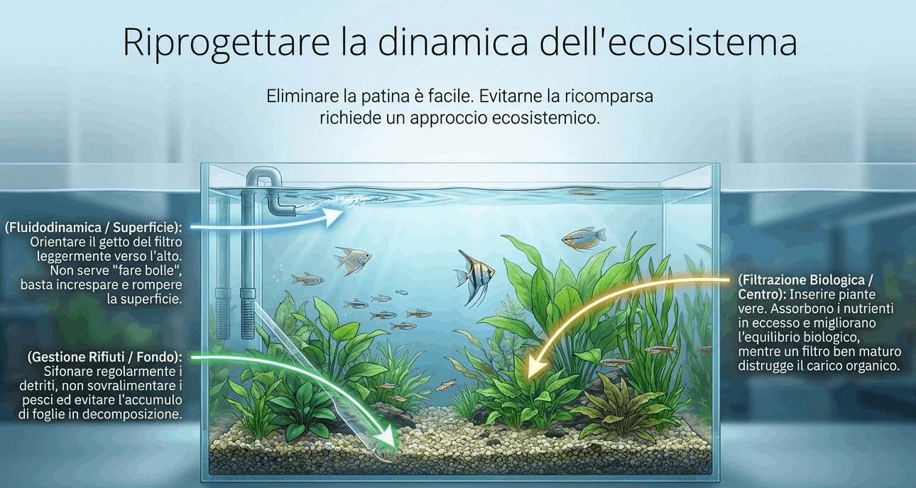prevenire la patina superficiale