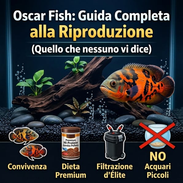 Allevare il pesce Oscar