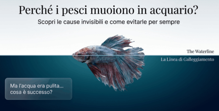 perchè i pesci muoiono?