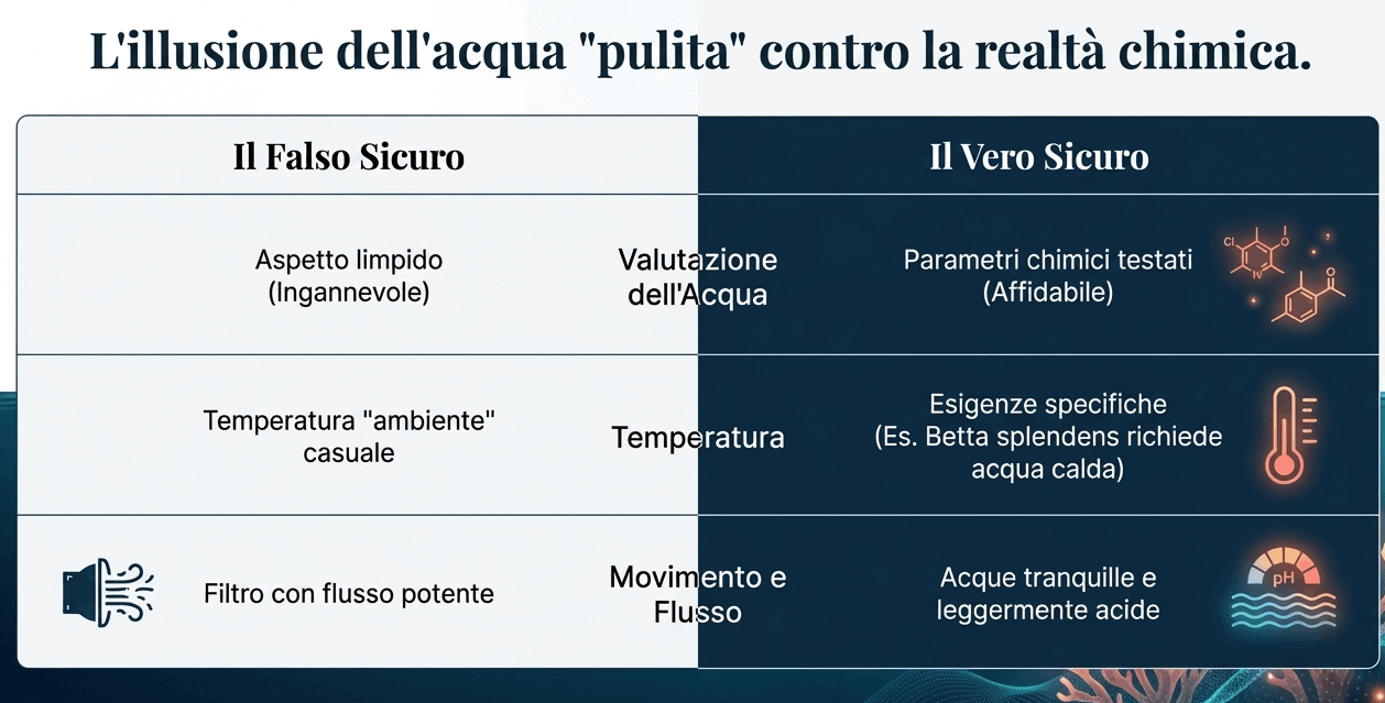 Acqua pulita acquario?