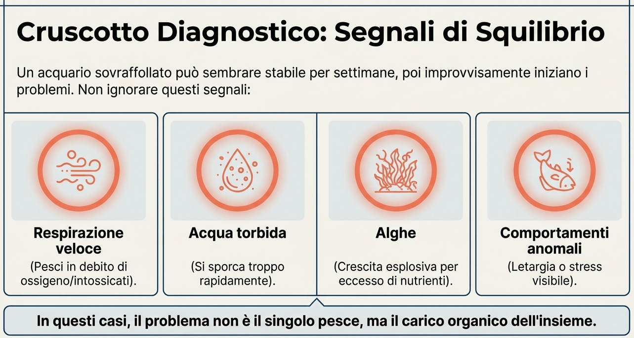 capire se si ha troppi pesci