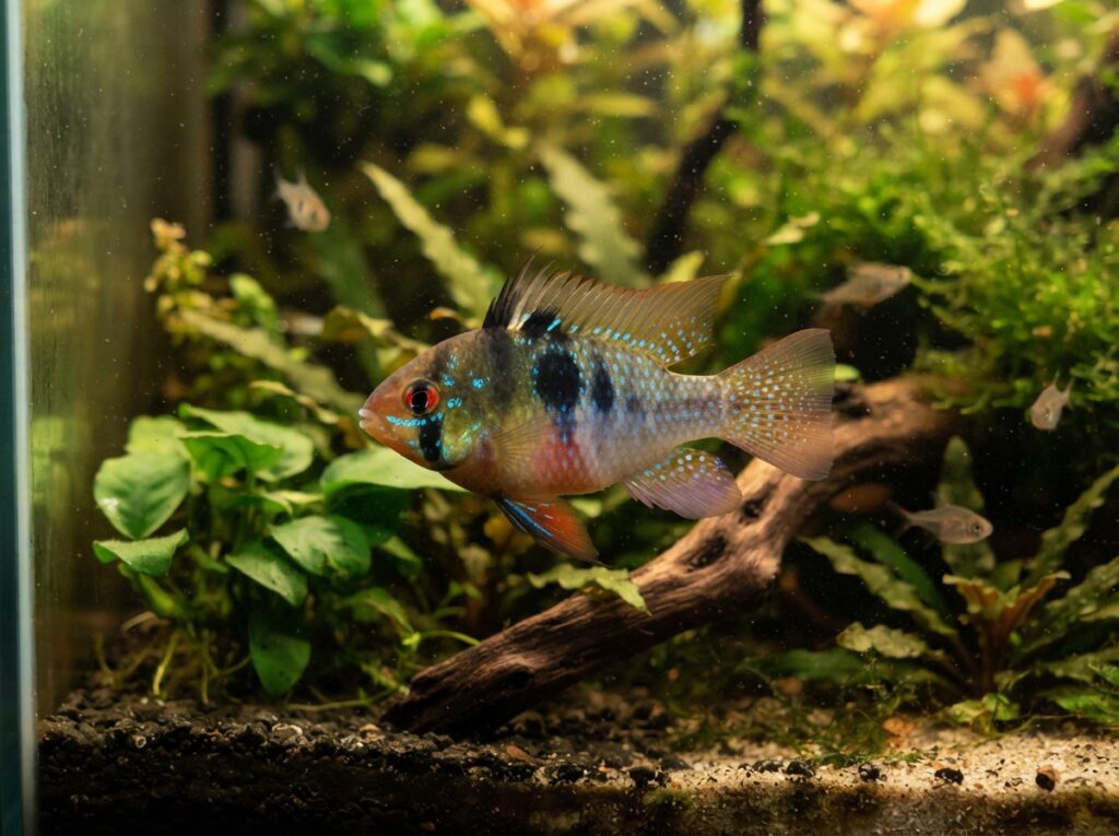 Pesce d'acquario adulto e importanza delle dimensioni finali