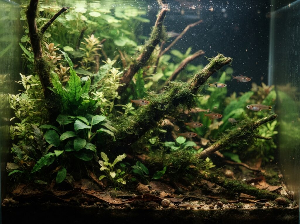 Ecosistema naturale stabile che funziona senza interventi continui