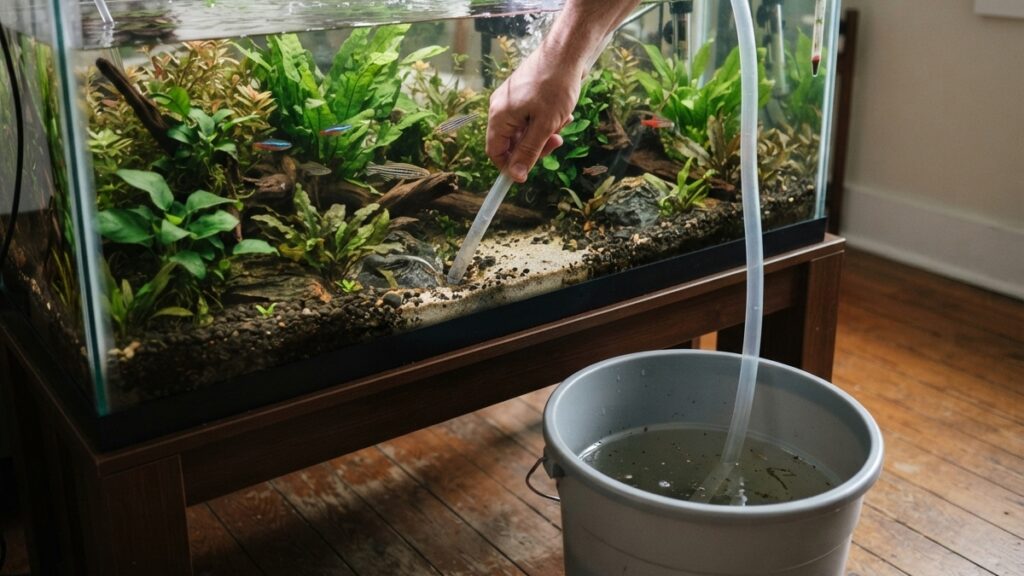 Il cambio d'acqua non sostituisce una buona gestione